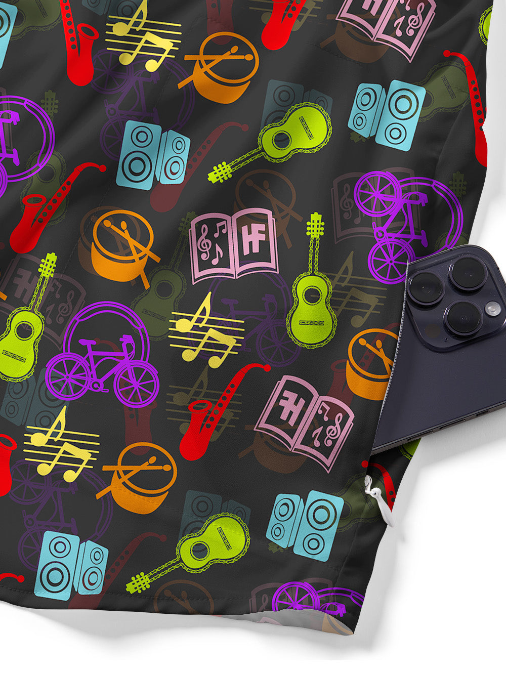 Orionride Short Sleeves Musical Instruments Zipper Pockets Ultra Lightweight Gravel Shirt