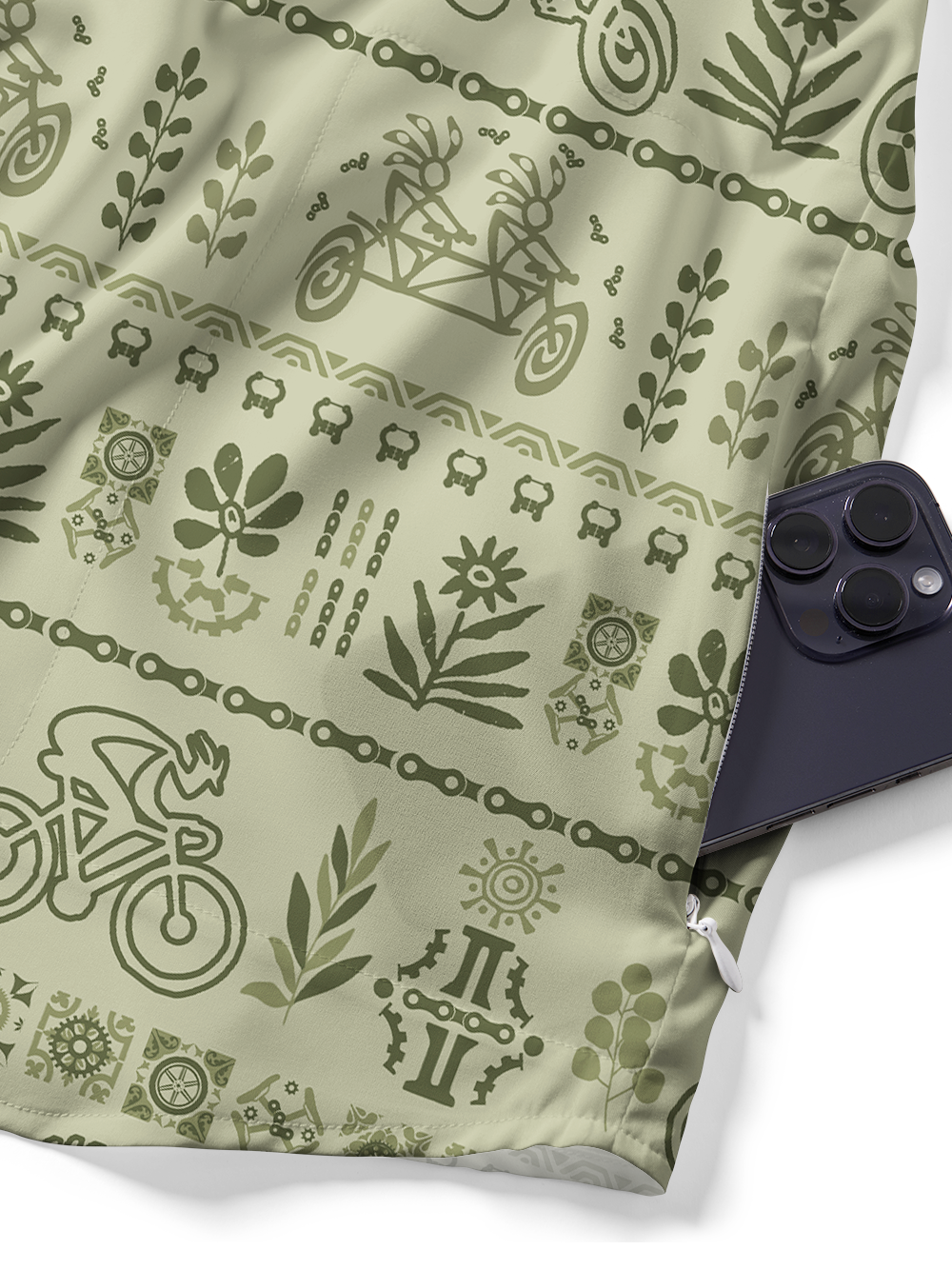 Orionride Happy Cyclist Zipper Pockets Ultra Lightweight Short Sleeves Gravel Shirt