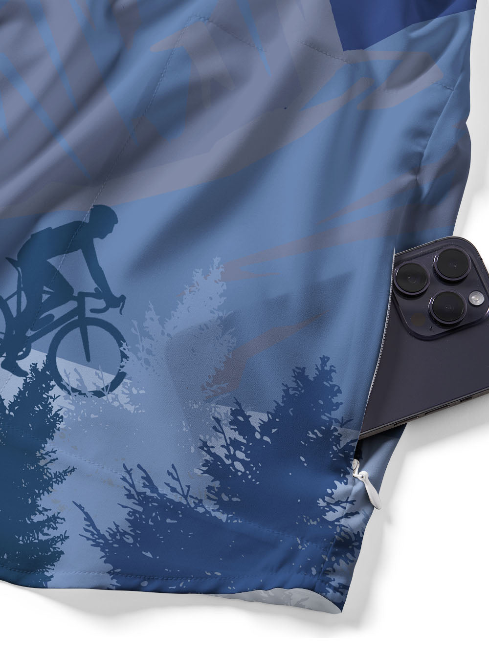 Orionride Cycling Under The Stars Zipper Pockets Ultra Lightweight Short Sleeves Gravel Shirt