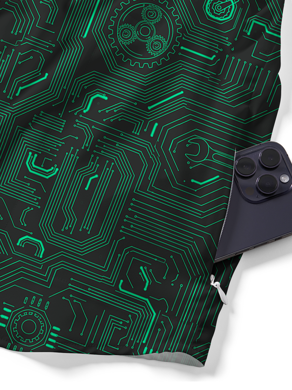 Orionride Circuit Connection Zipper Pockets Ultra Lightweight Short Sleeves Gravel Shirt