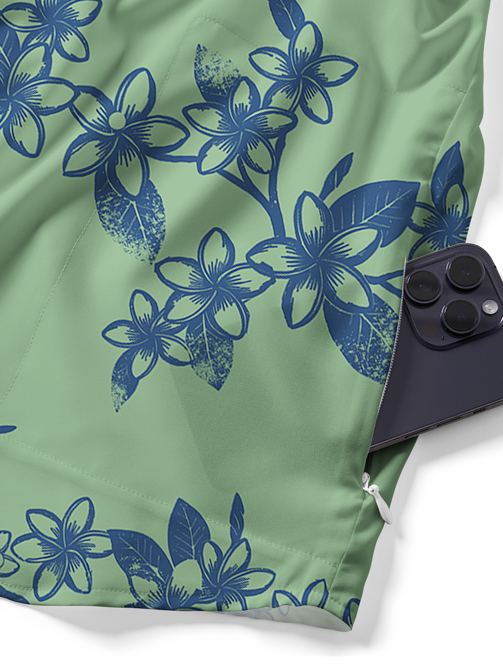 Orionride Ring-shaped Flowers Zipper Pockets Ultra Lightweight Short Sleeves Gravel Shirt
