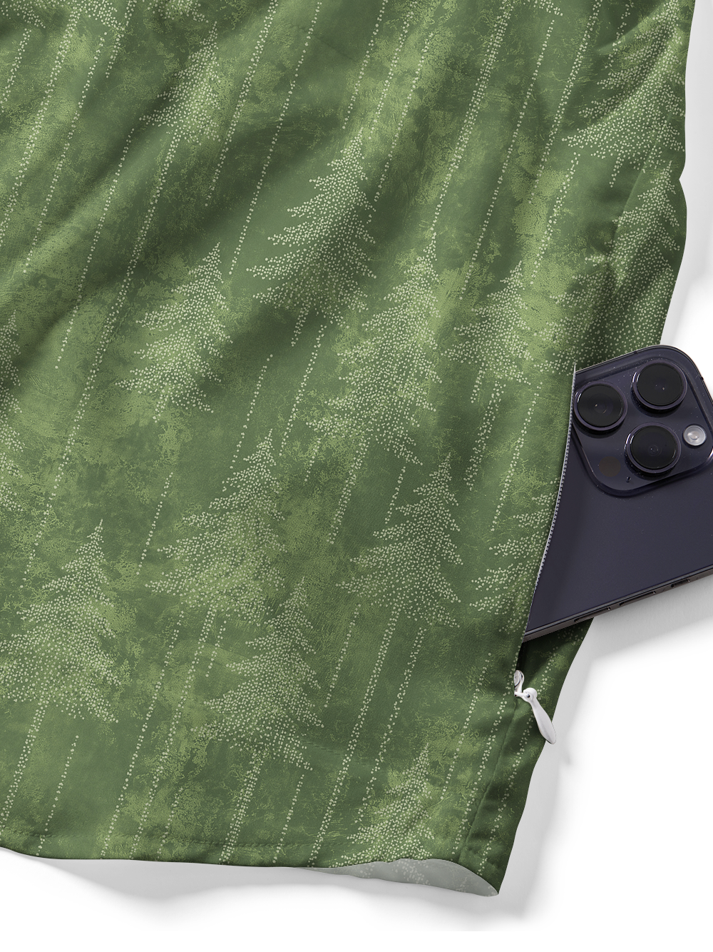 Orionride Misty Pine Zipper Pockets Ultra Lightweight Short Sleeves Gravel Shirt