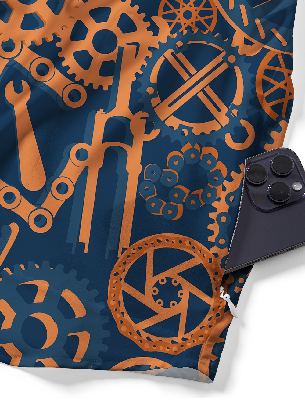 Orionride Cool Gear Zipper Pockets Ultra Lightweight Short Sleeves Gravel Shirt