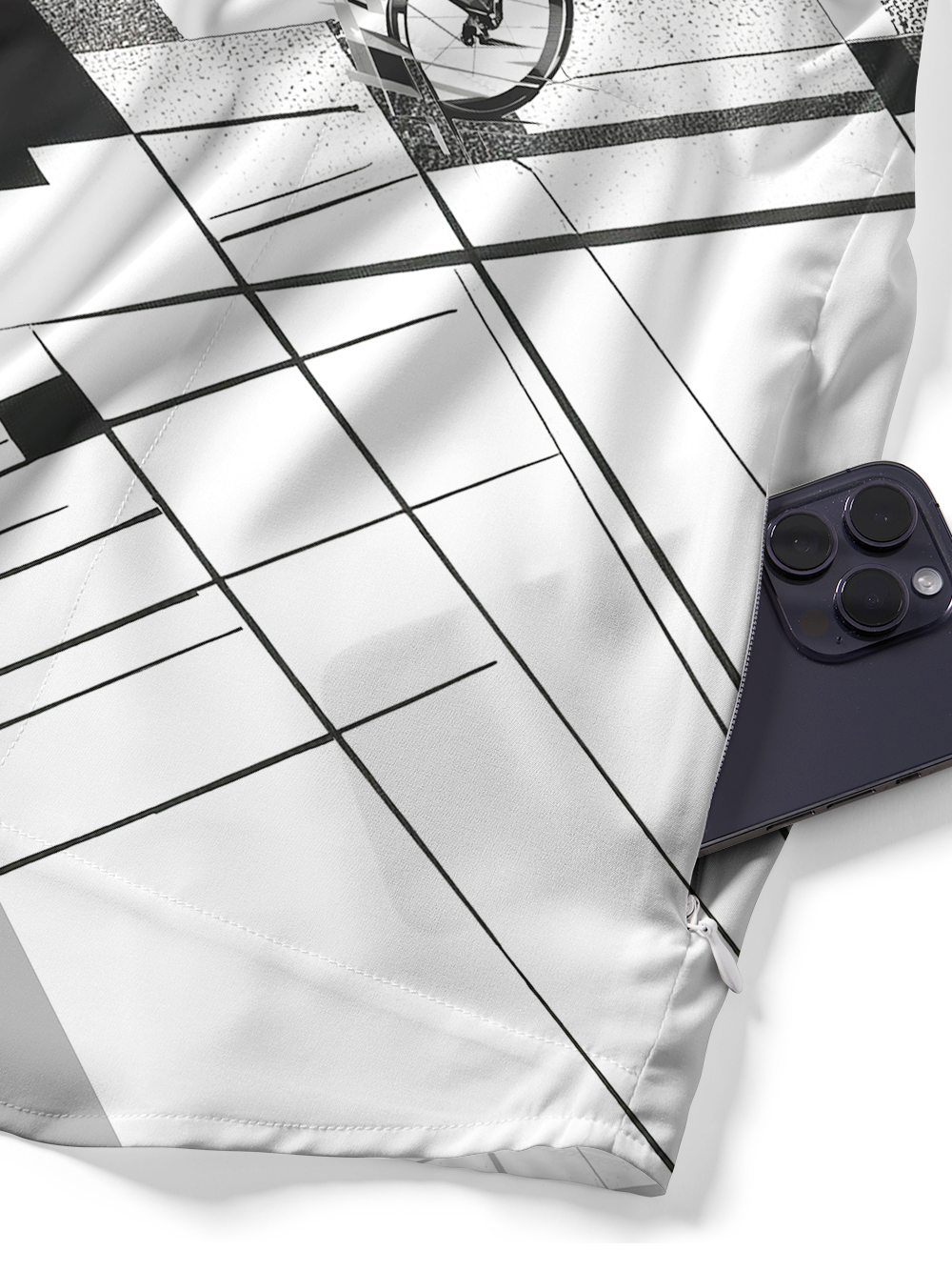 Orionride The Charm Of Cycling Zipper Pockets Ultra Lightweight Short Sleeves Gravel Shirt