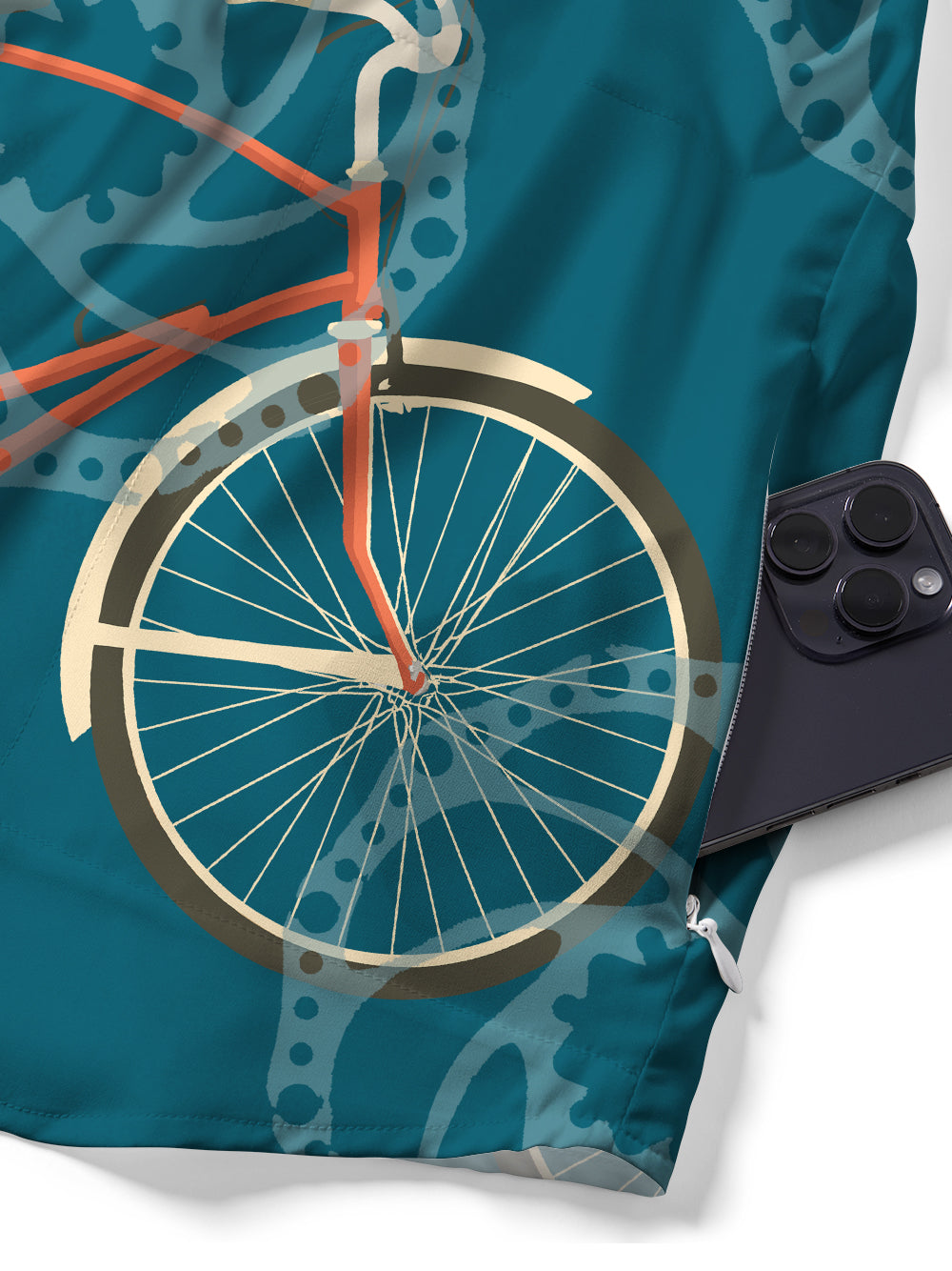 Orionride Gear Bicycle Zipper Pockets Ultra Lightweight Short Sleeves Gravel Shirt