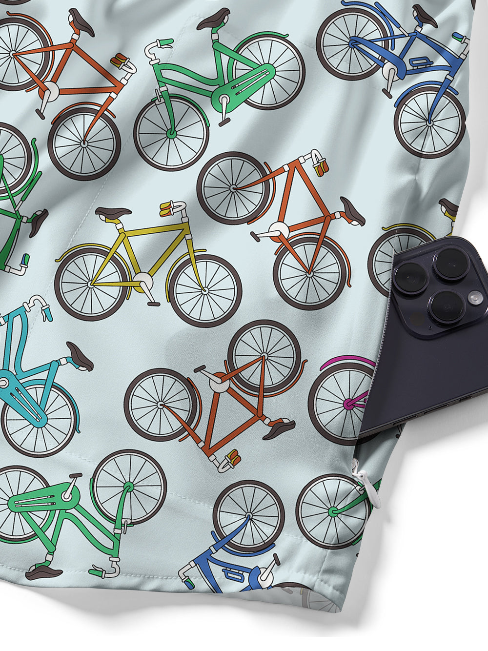 Orionride Short Sleeves Colorful Bicycle Zipper Pockets Ultra Lightweight Gravel Shirt