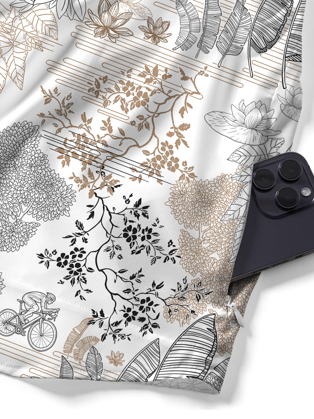 Orionride Dream Ride Zipper Pockets Ultra Lightweight Short Sleeves Gravel Shirt