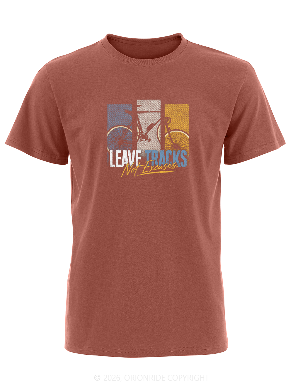 Orionride Leave Tracks Short Sleeves Bike T-Shirt