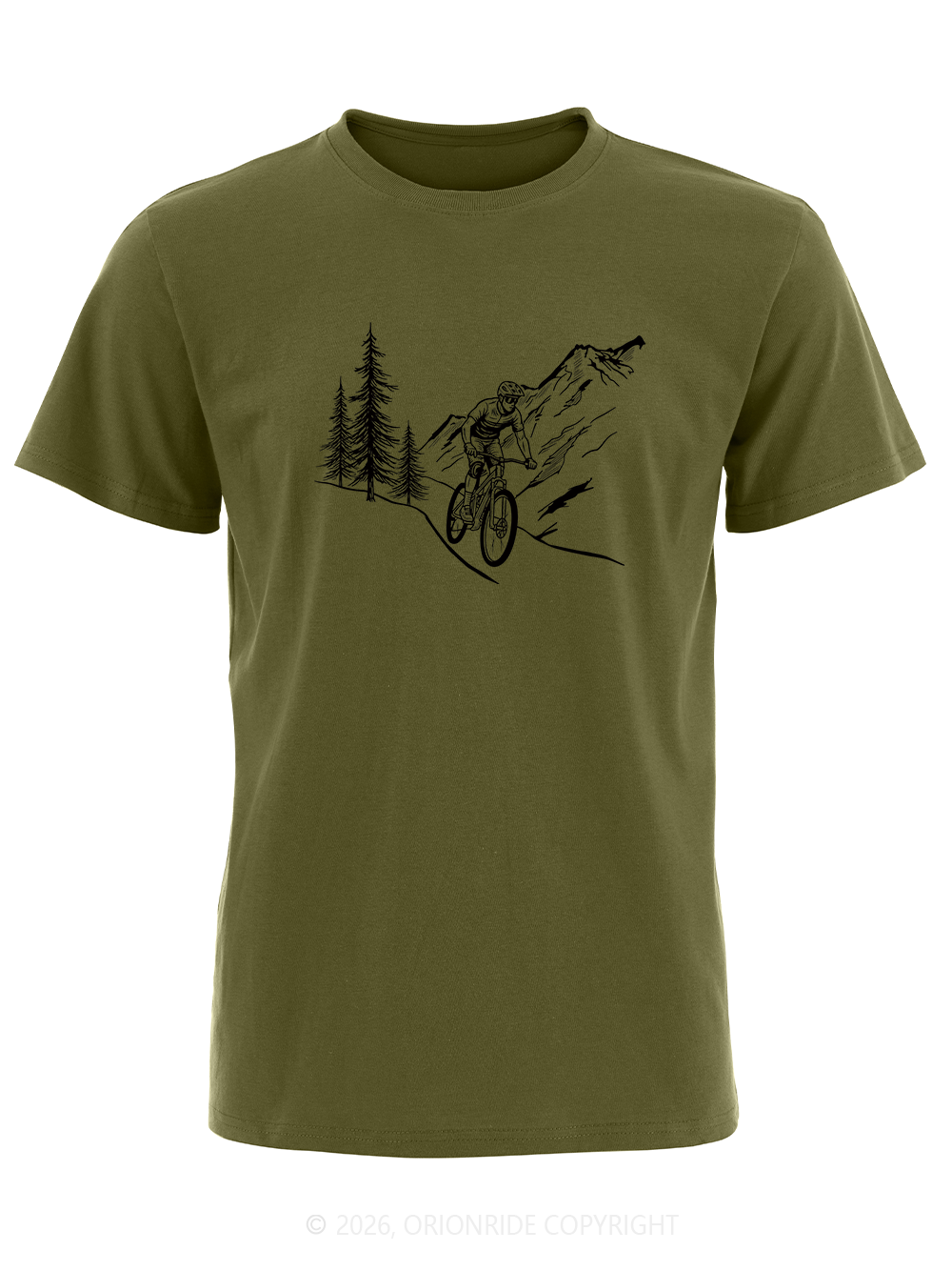 Orionride Beside The Pine Tree Short Sleeves Bike T-Shirt