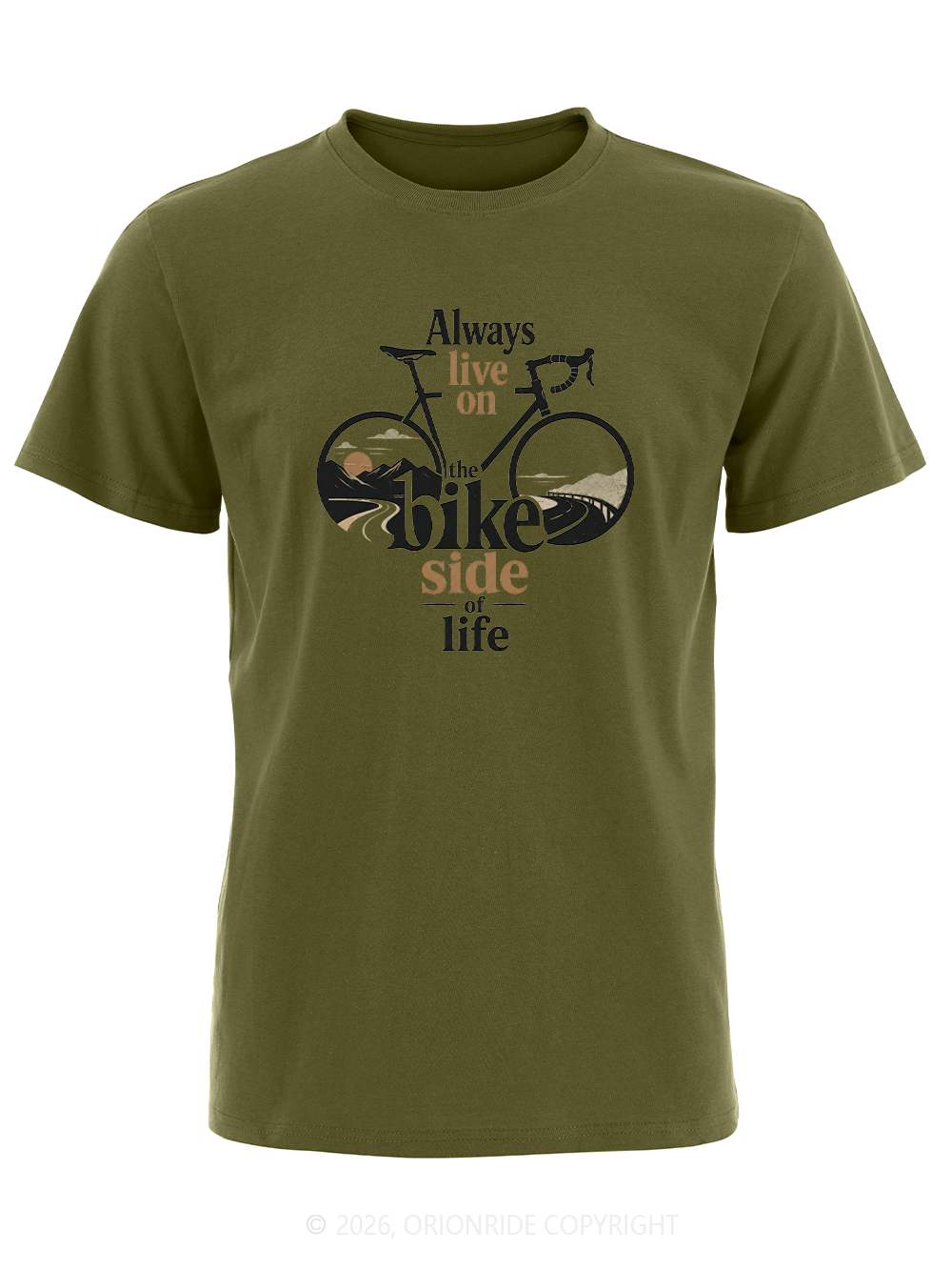 Orionride Journey Start Short Sleeves Bike T-Shirt