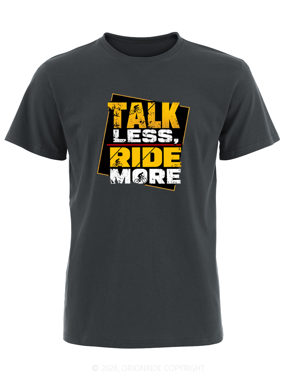 Orionride Word Ride Shadow Short Sleeves Bike T-Shirt