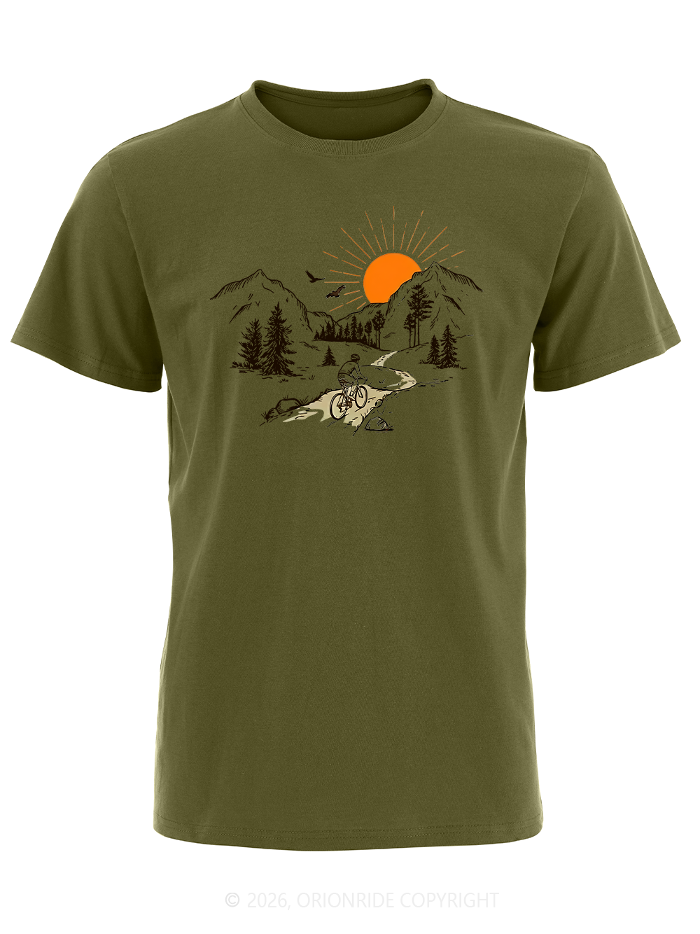 Orionride Mountain and Wilderness Trip Short Sleeves Bike T-Shirt