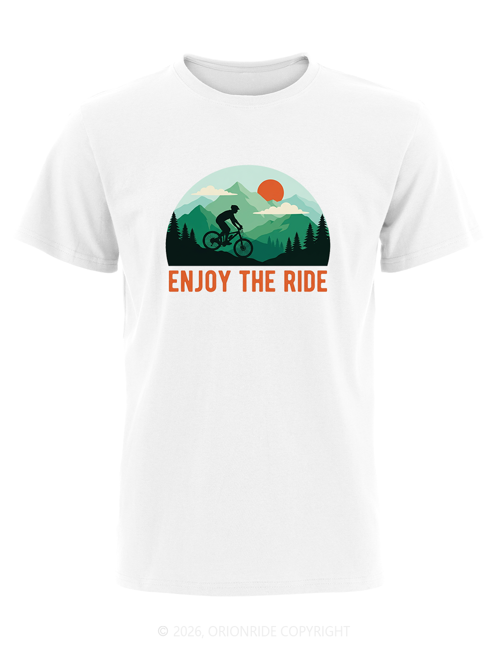 Orionride Enjoy The Ride Short Sleeves Bike T-Shirt