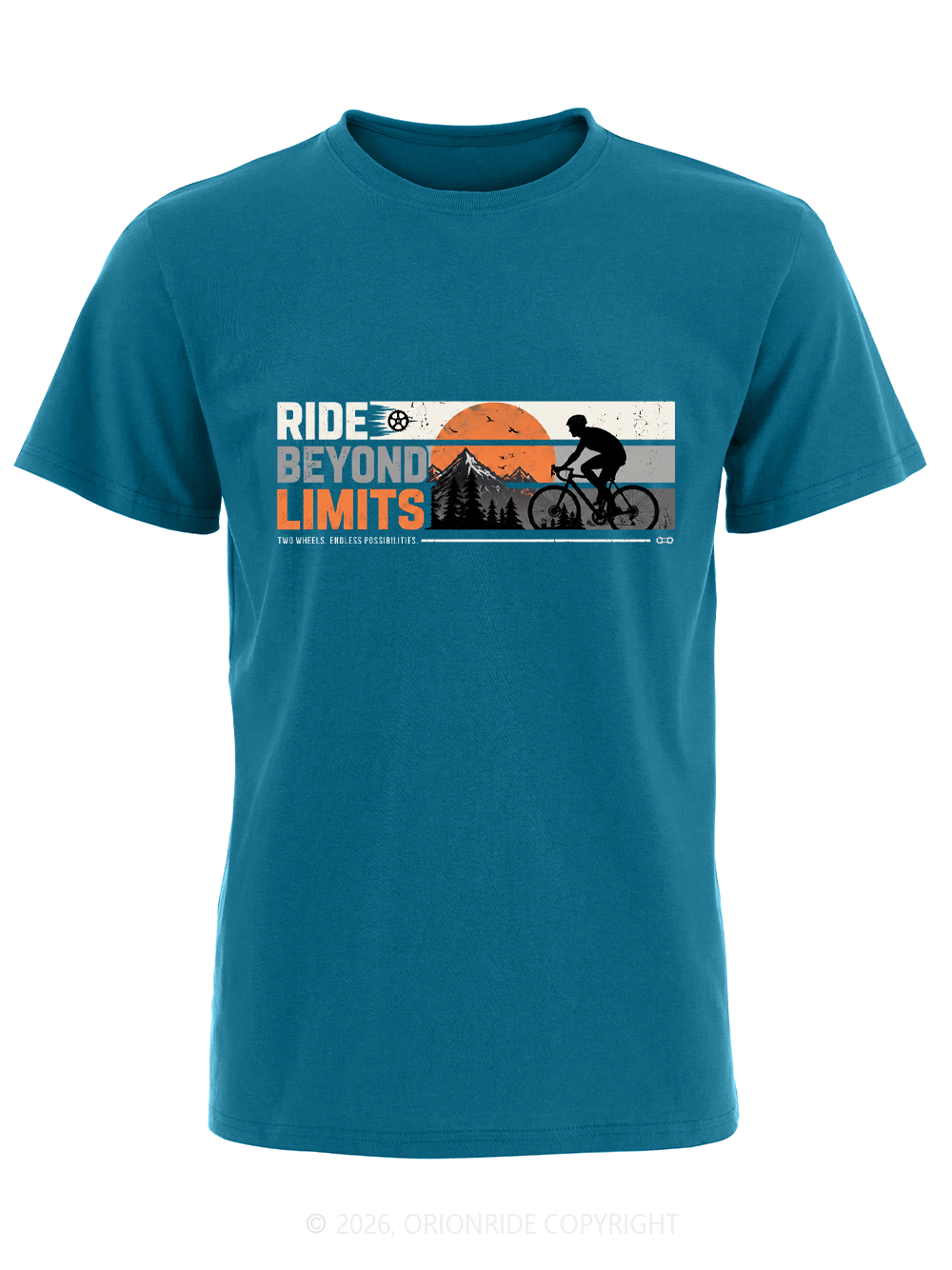 Orionride Beyond Limit Ride Short Sleeves Bike T-Shirt