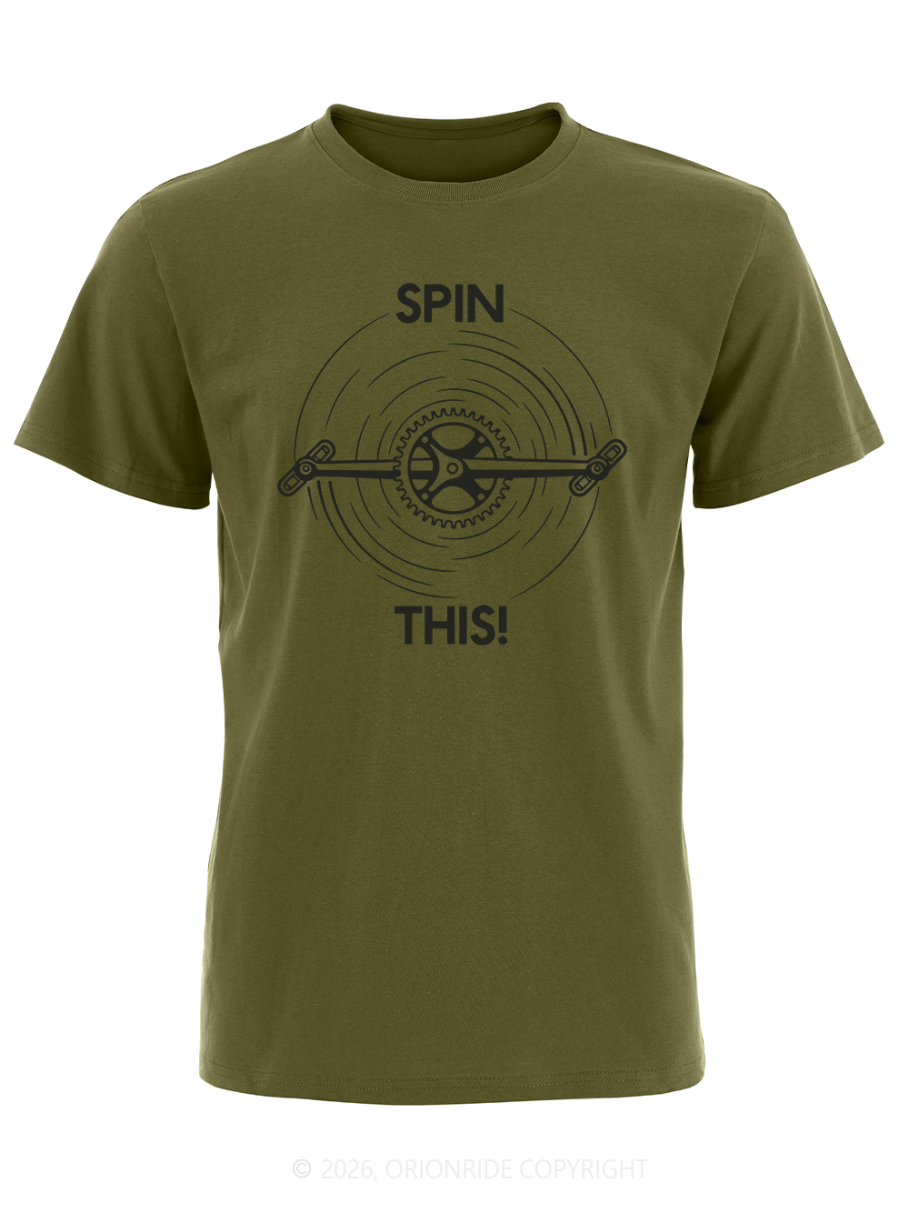 Orionride Spin This Short Sleeves Bike T-Shirt