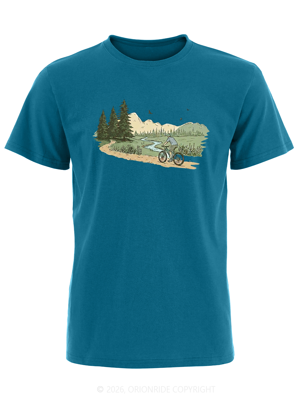 Orionride Quiet Exploration Short Sleeves Bike T-Shirt