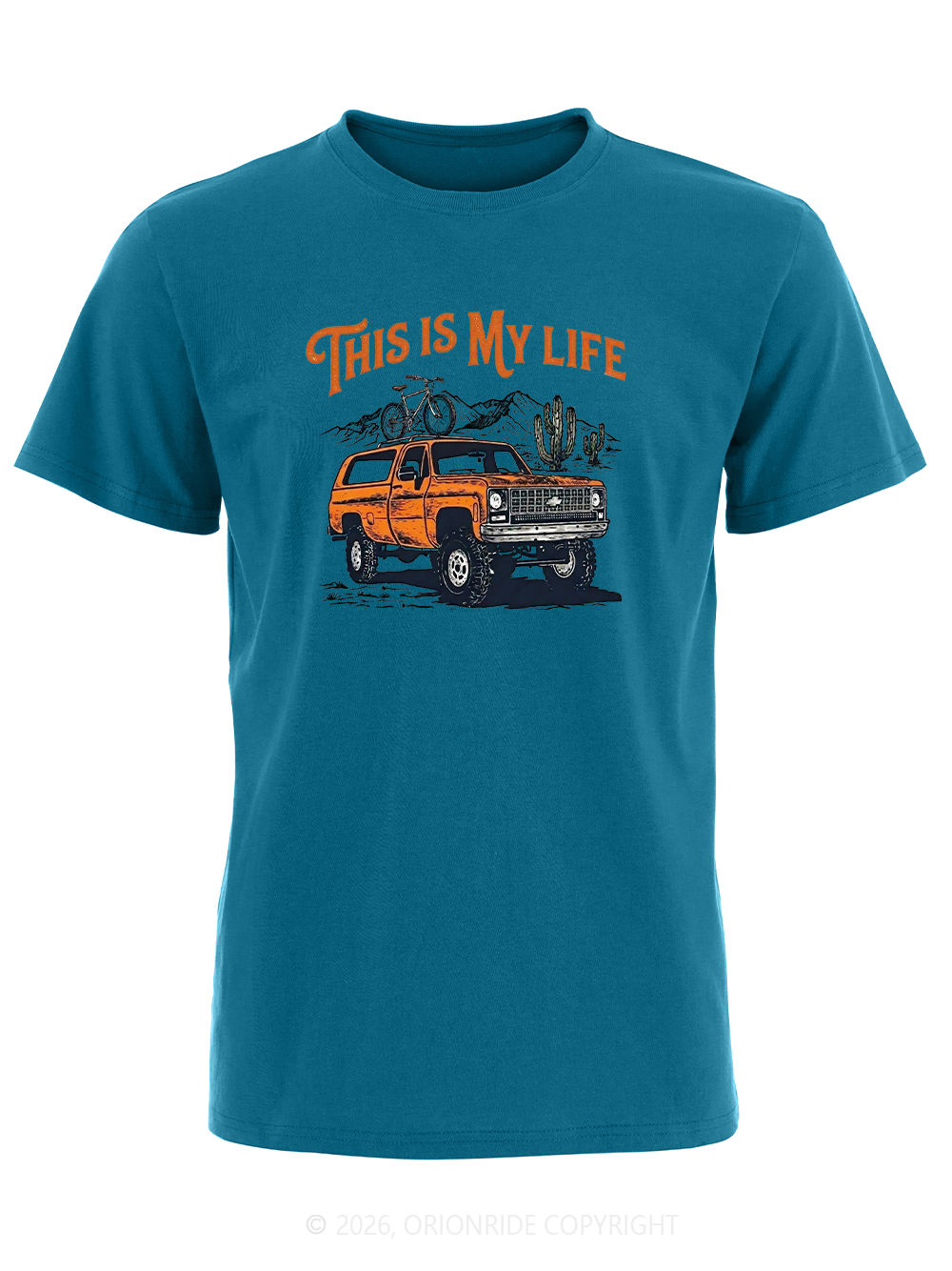 Orionride This Is My Life Short Sleeves Bike T-Shirt