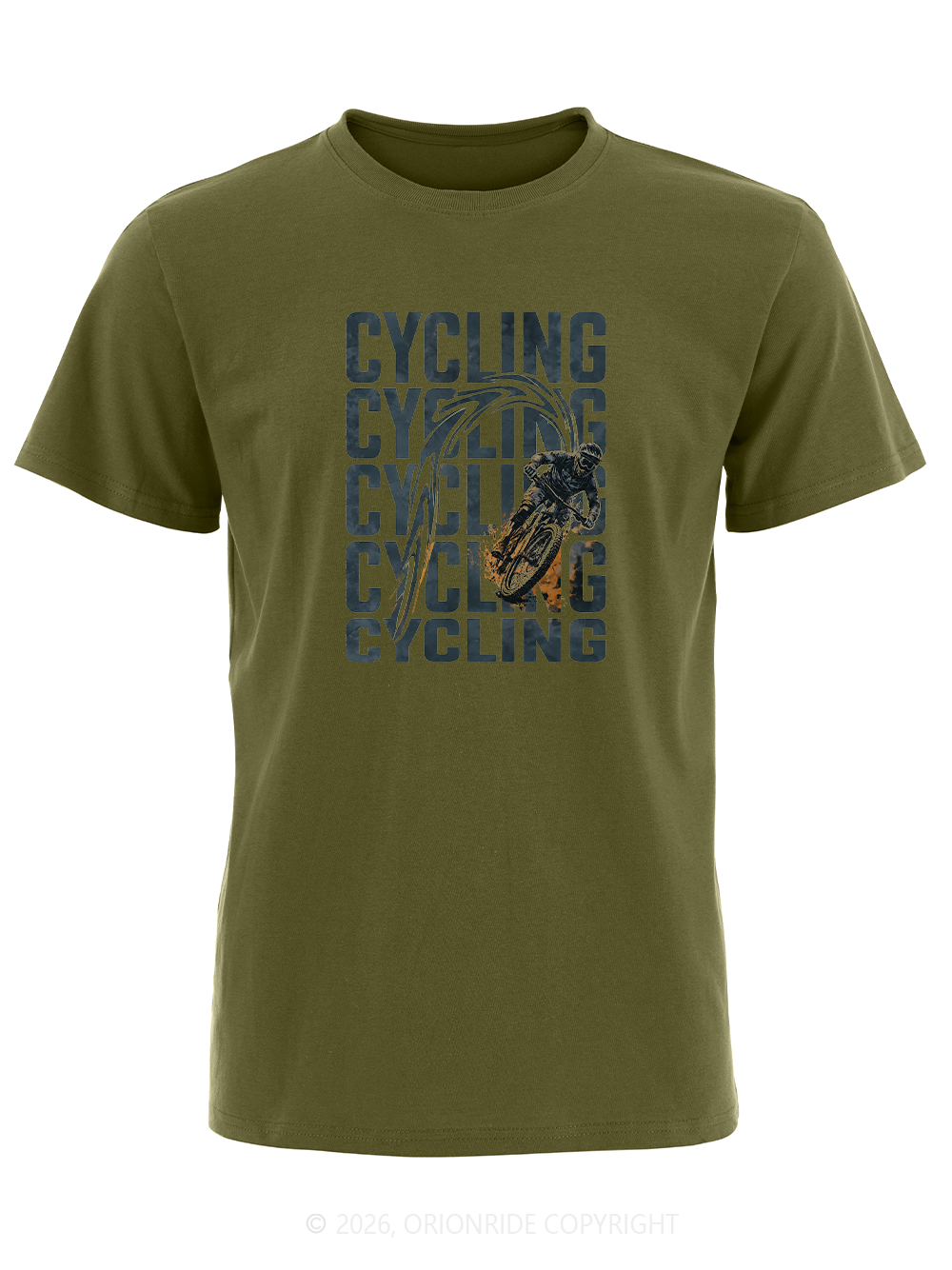 Orionride Mountain Bike Rider Short Sleeves Bike T-Shirt