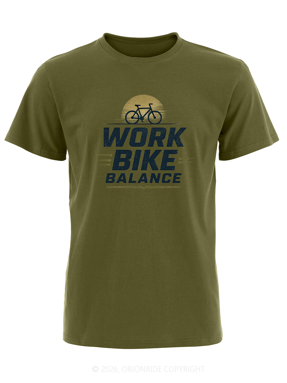 Orionride Work Bike Balance Short Sleeves Bike T-Shirt