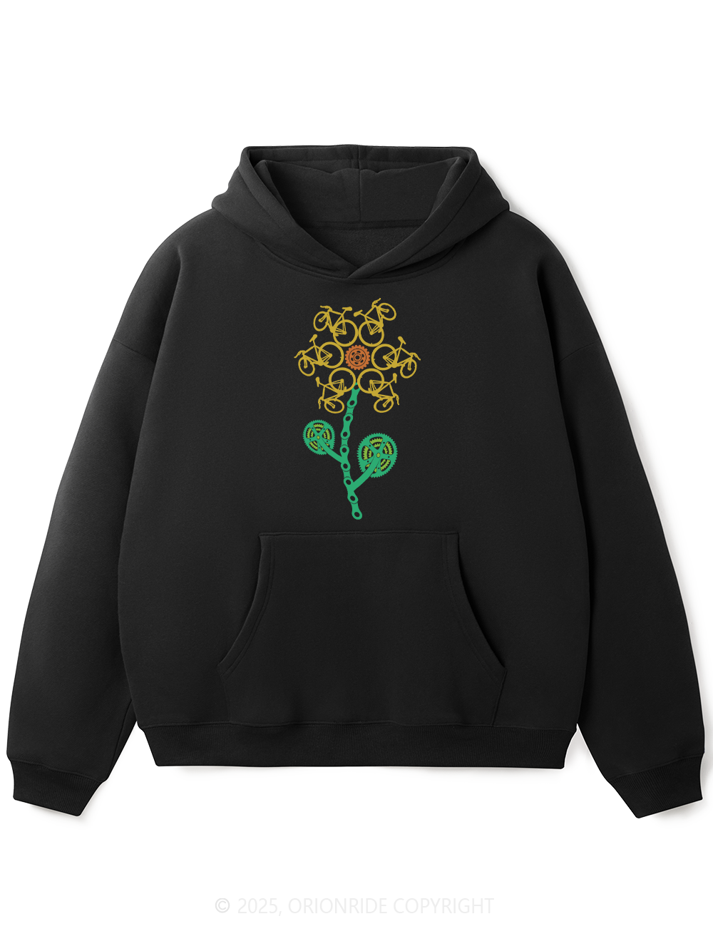 Orionride Sunflower Women's Fleece Hoodie