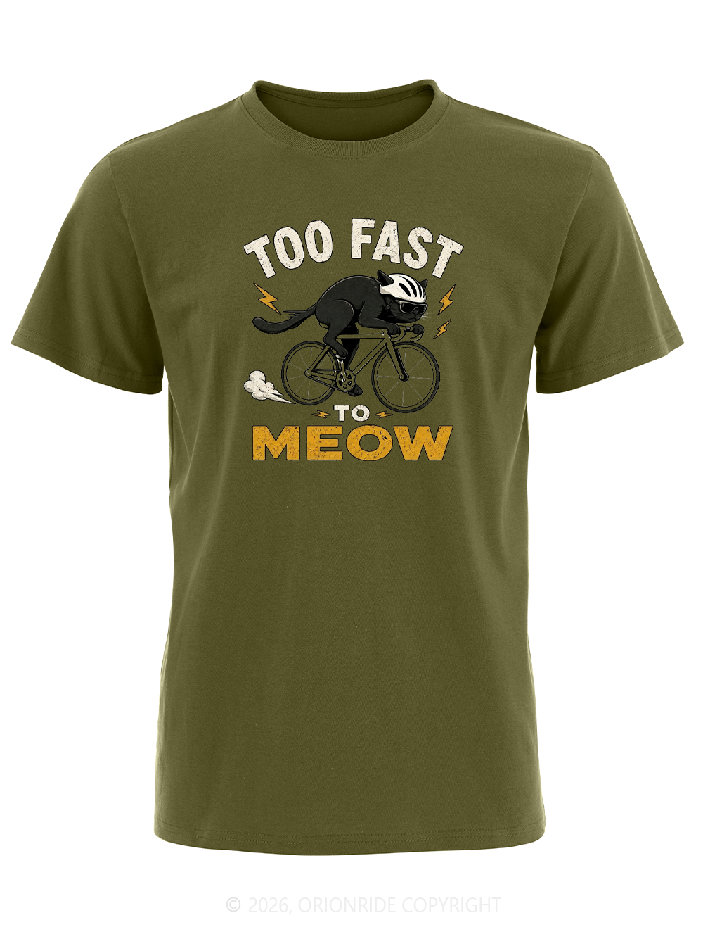 Orionride Too Fast Short Sleeves Bike T-Shirt