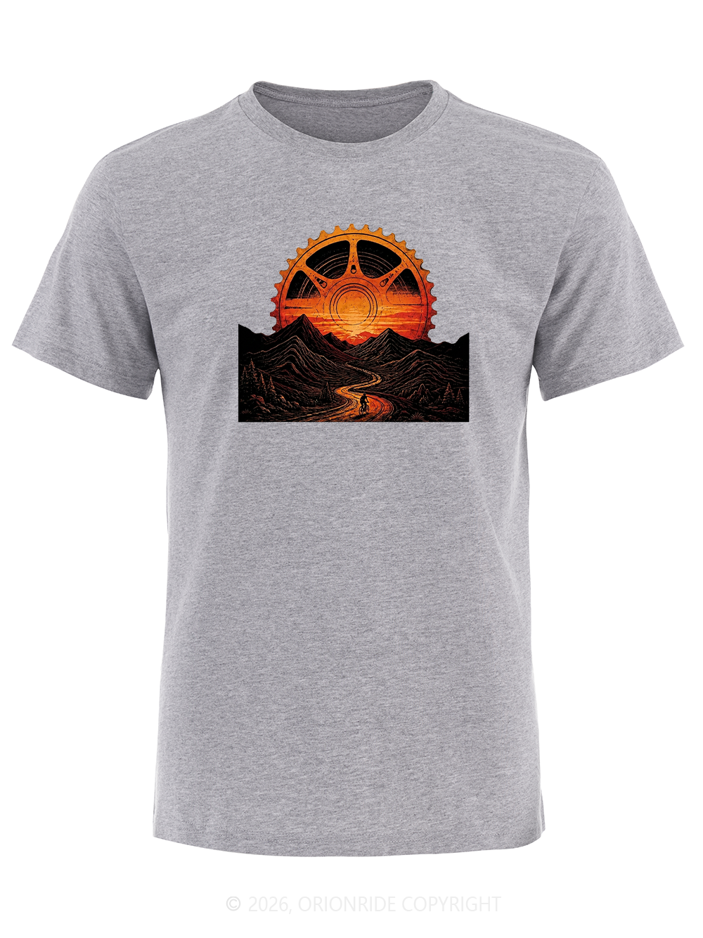 Orionride Gear Sunset Short Sleeves Bike T-Shirt