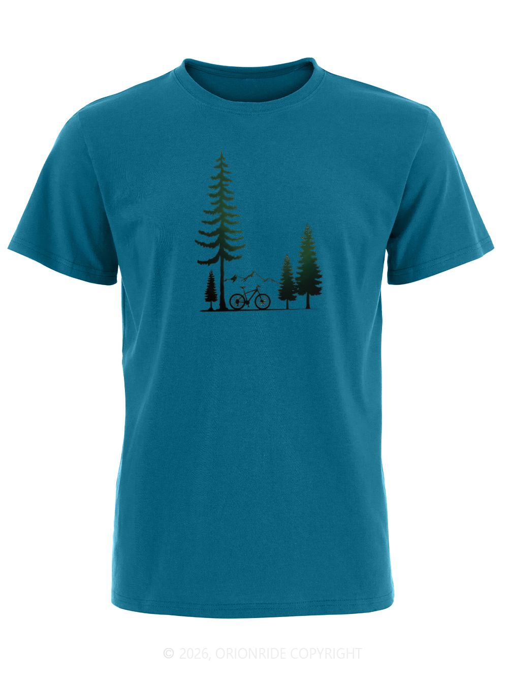 Orionride Parking Under The Tree Short Sleeves Bike T-Shirt