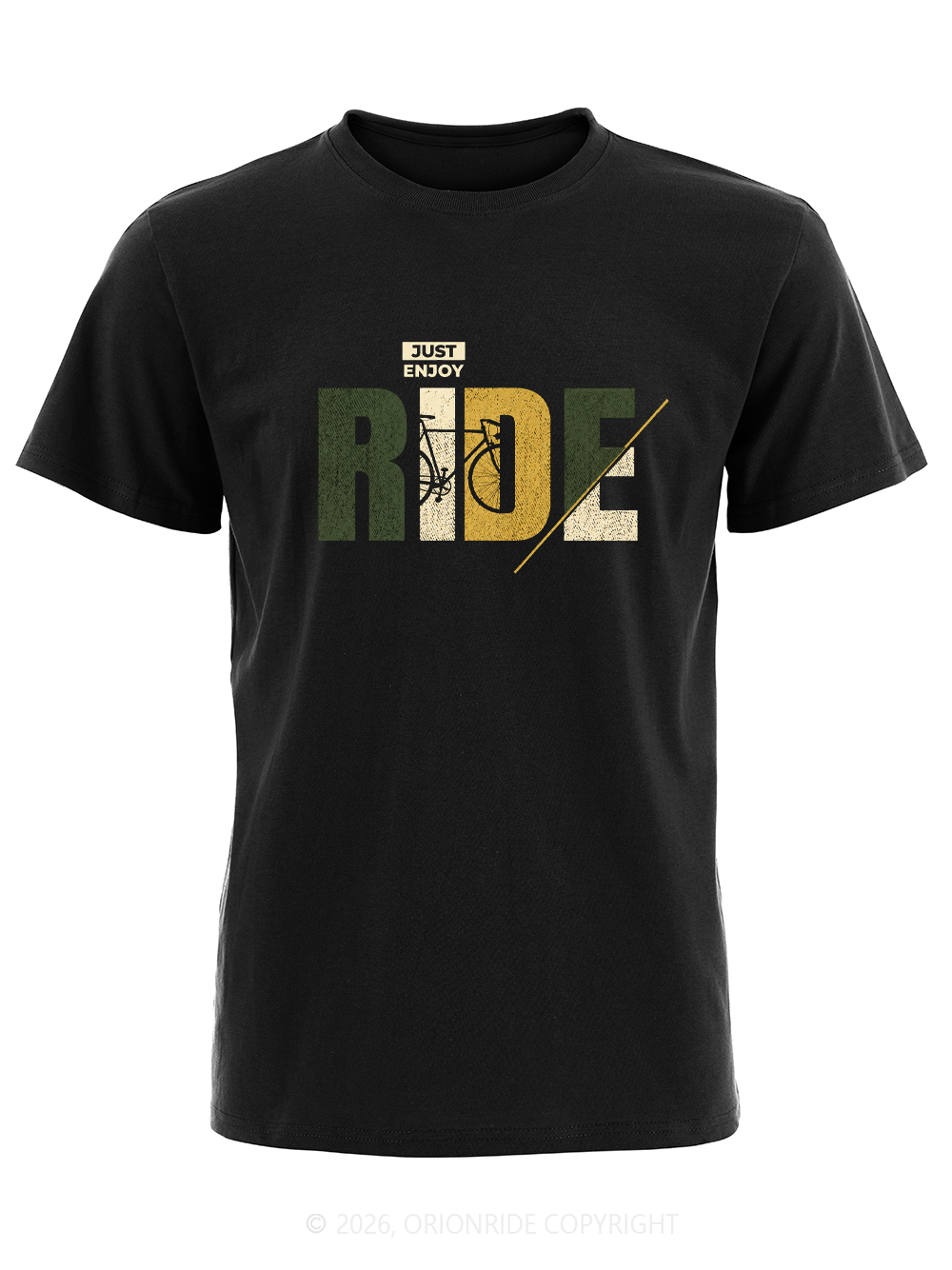 Orionride Just Enjoy Short Sleeves Bike T-Shirt