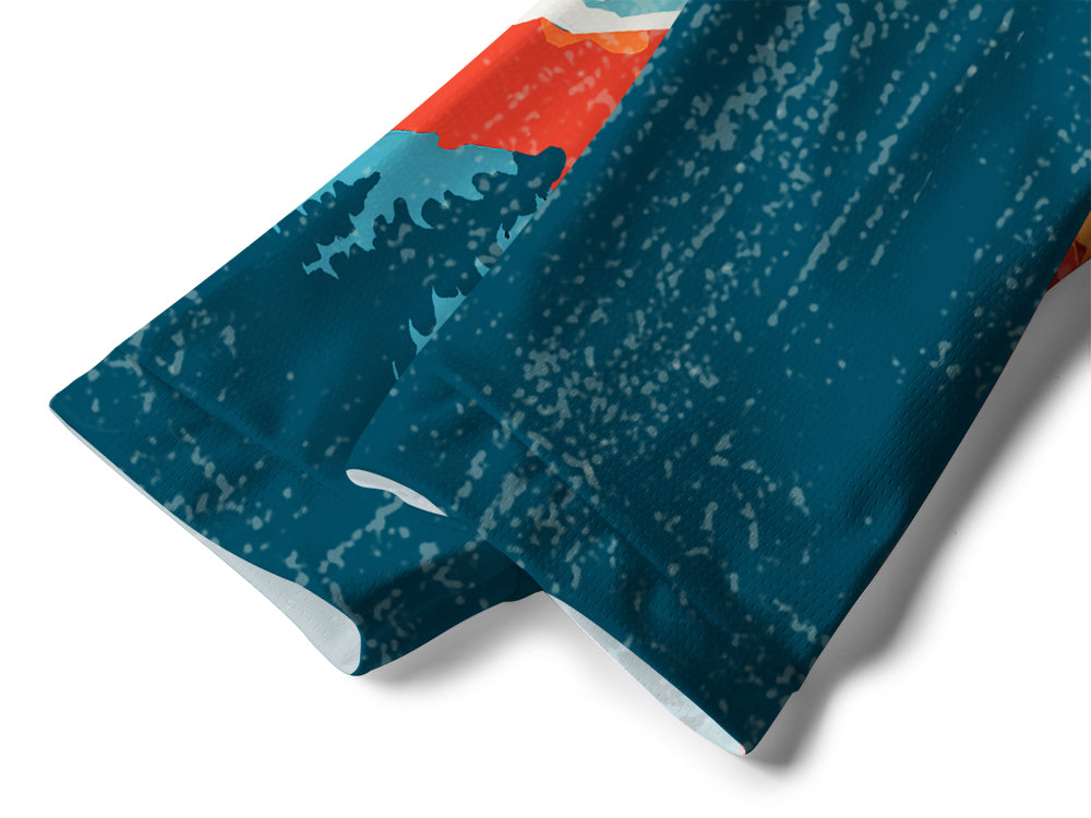 Orionride Painted Peaks Long Sleeve Downhill Jersey
