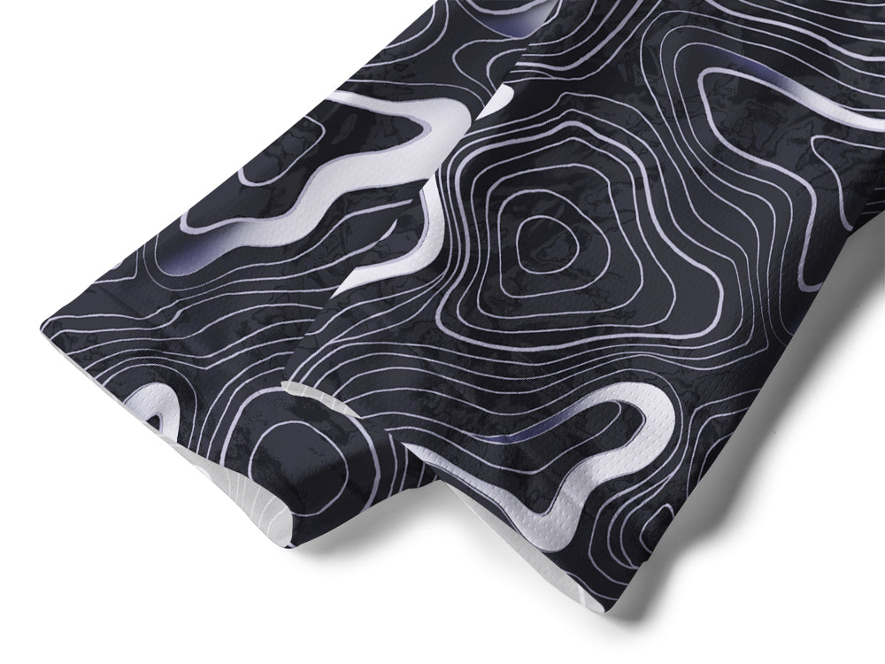 Orionride Mysterious Contours Long Sleeve Downhill Jersey