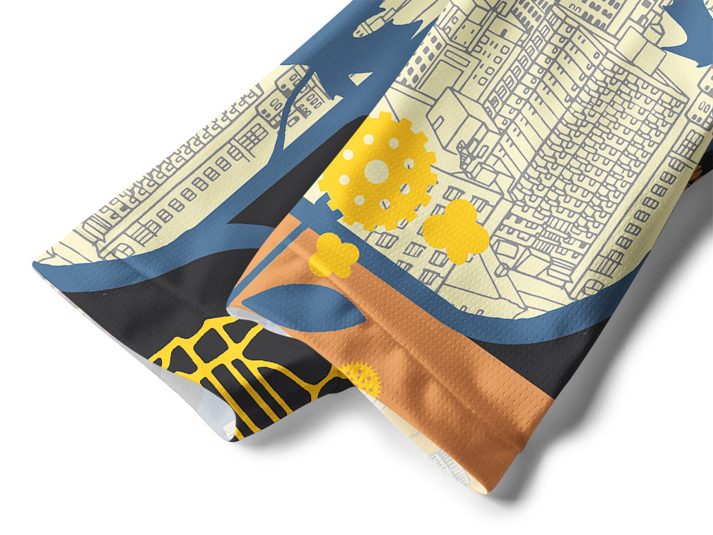 Orionride Cycling Scenery Long Sleeve Downhill Jersey