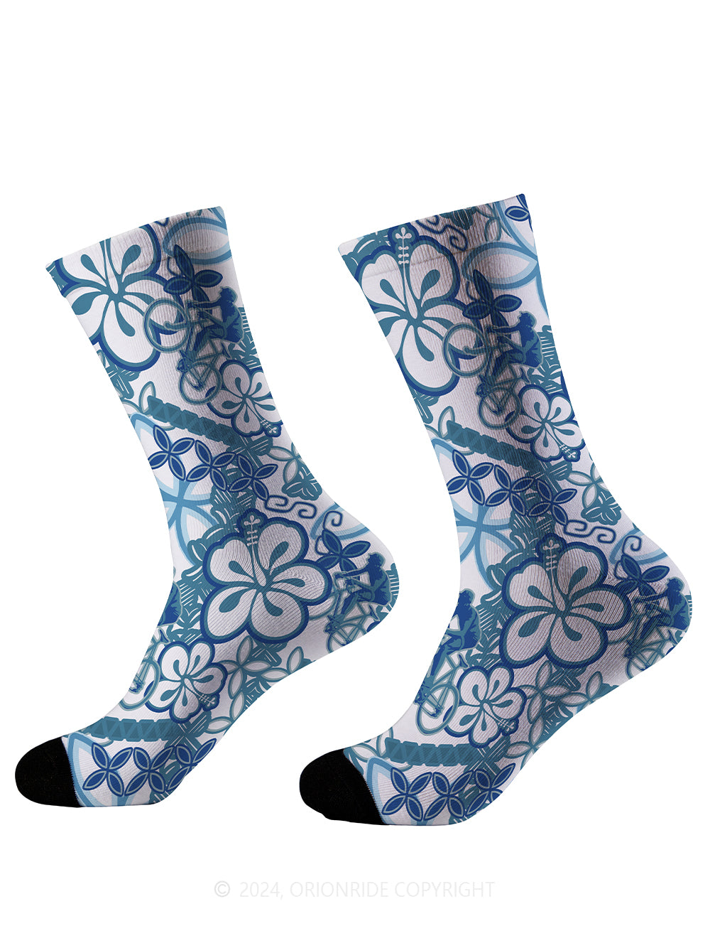 Orionride Vibrant Totemic Cycling Socks