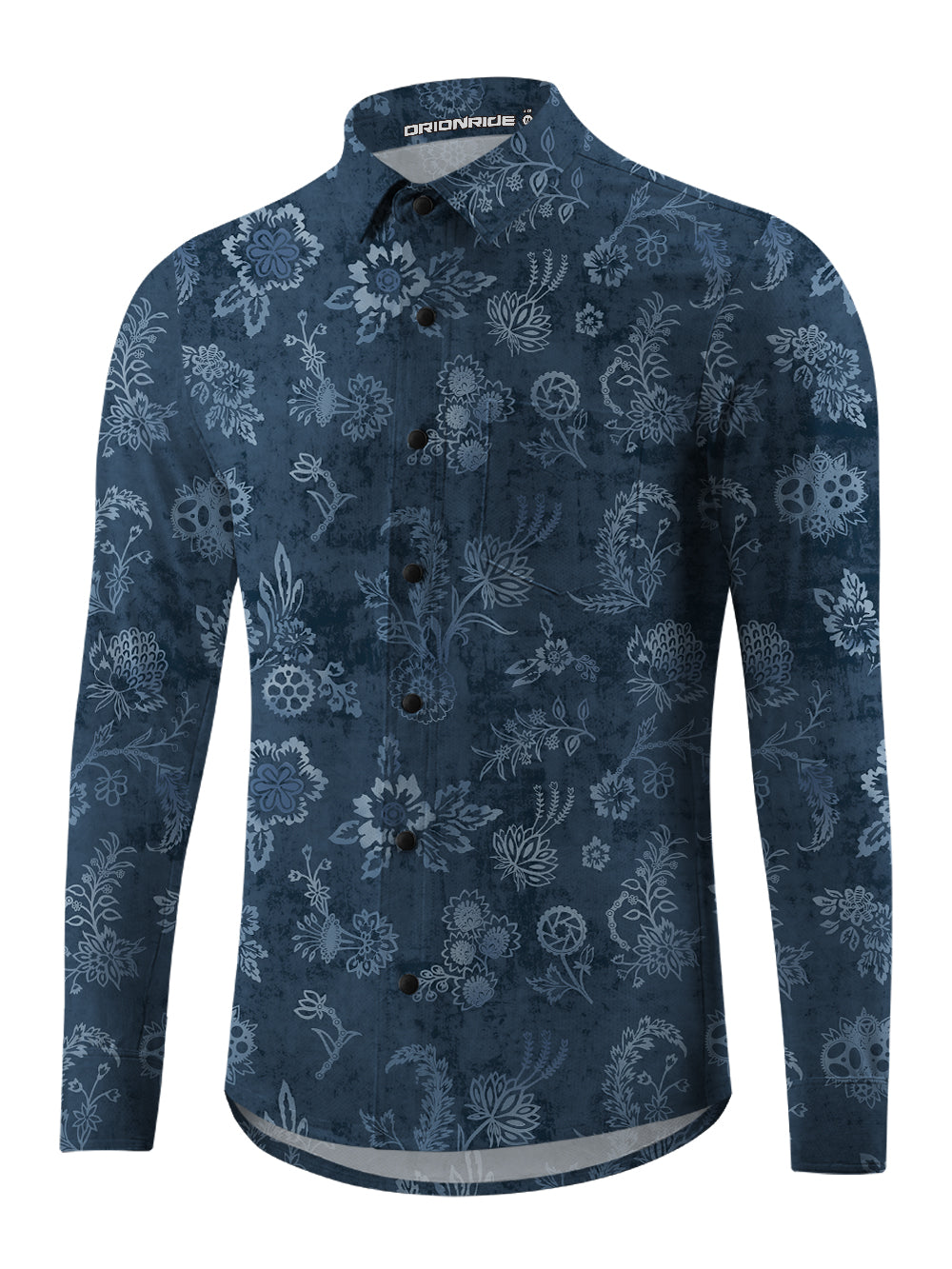 Orionride Gear Petals Men's Stretchy Breathable Long Sleeve Gravel Shirt