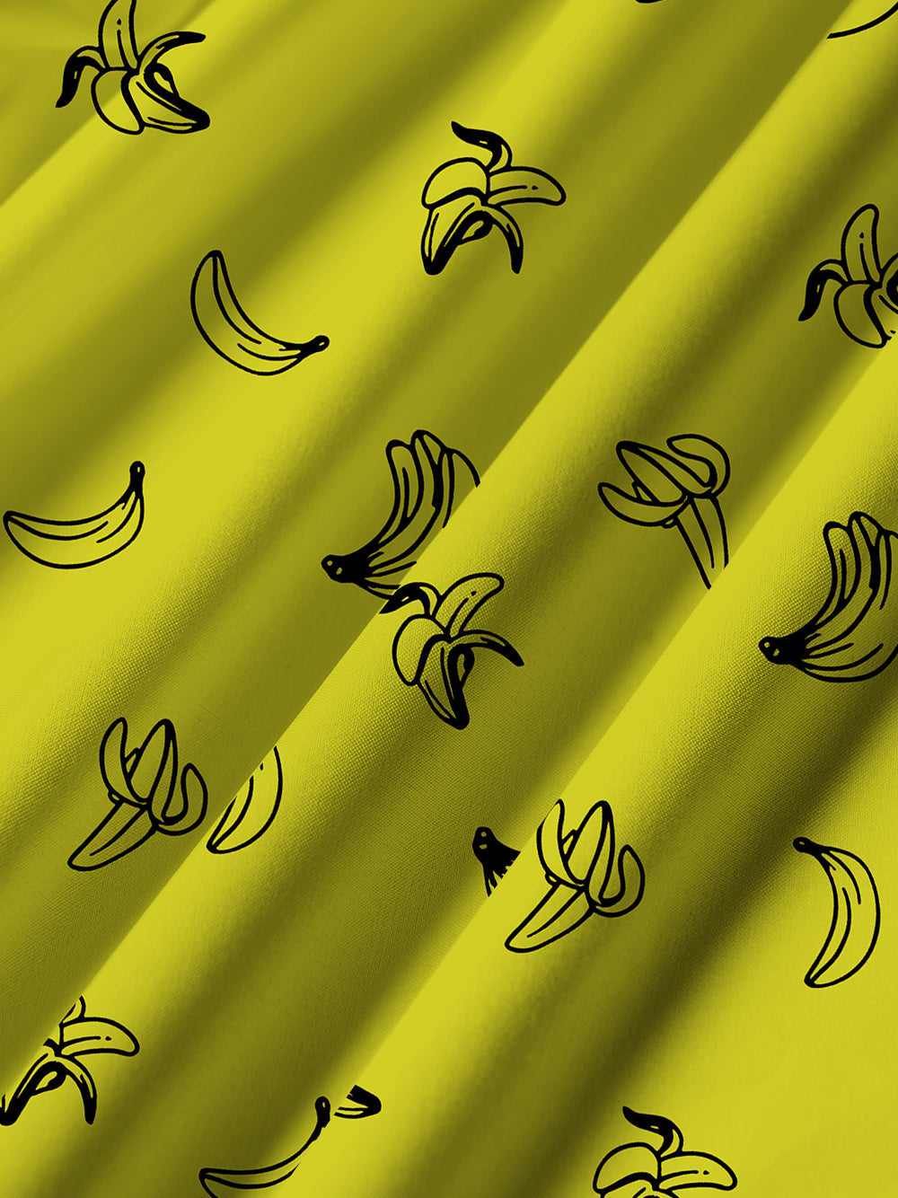 Orionride Banana Ultra Lightweight Short Sleeves Hawaiian shirt