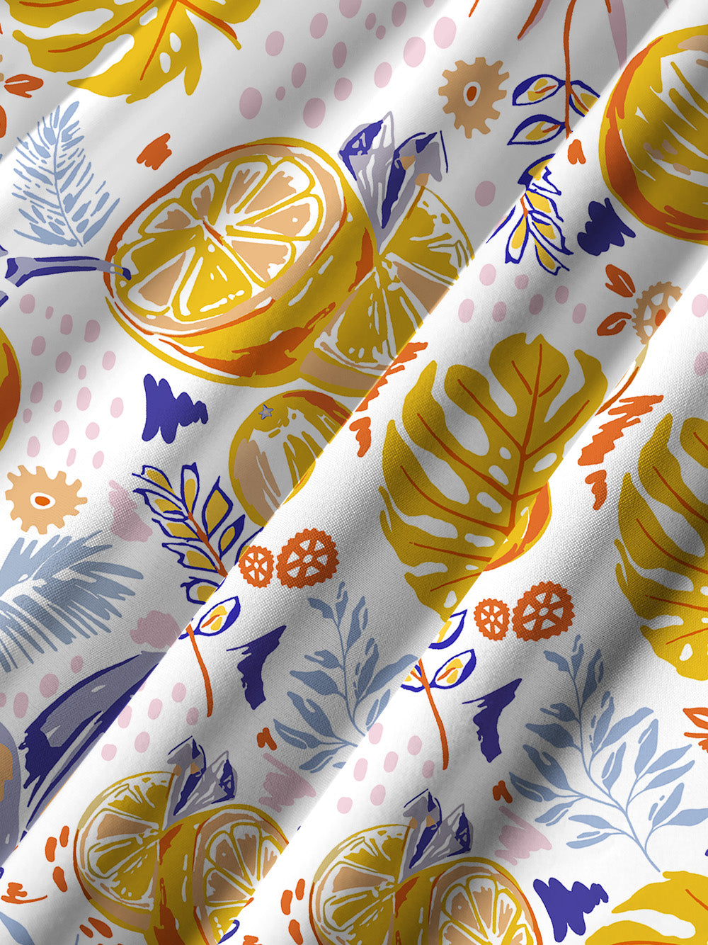 Orionride Juicy Orange Zipper Pockets Ultra Lightweight Short Sleeves Gravel Shirt