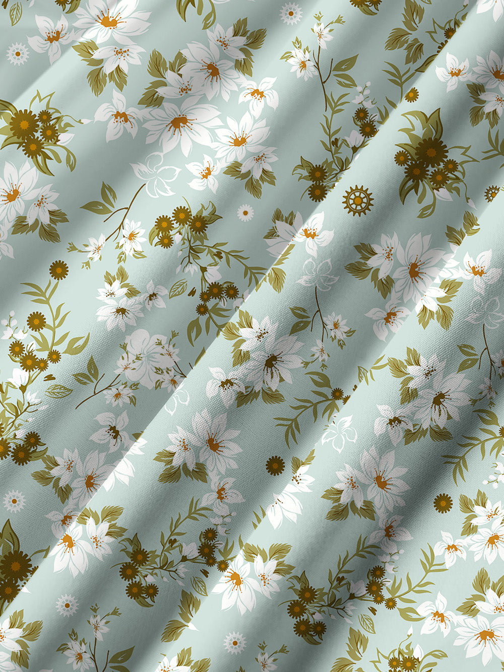 Orionride Blooming Flowers Ultra Lightweight Short Sleeves Hawaiian shirt