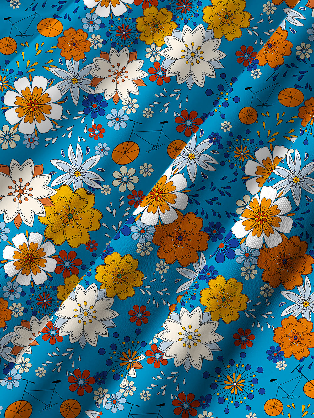 Orionride Fragrant Flowers Ultra Lightweight Short Sleeves Hawaiian shirt