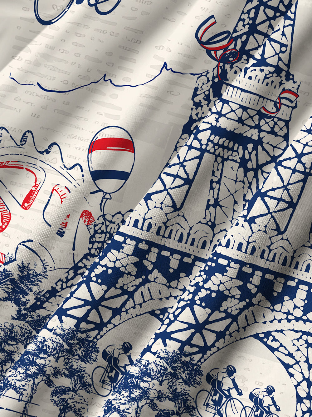 Orionride Arrival In Paris Zipper Pockets Ultra Lightweight Short Sleeves Gravel Shirt