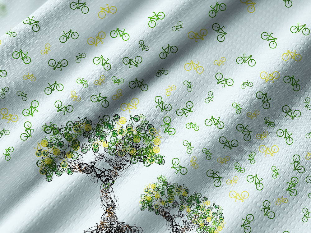 Orionride Bicycle Tree Art Long Sleeve Downhill Jersey