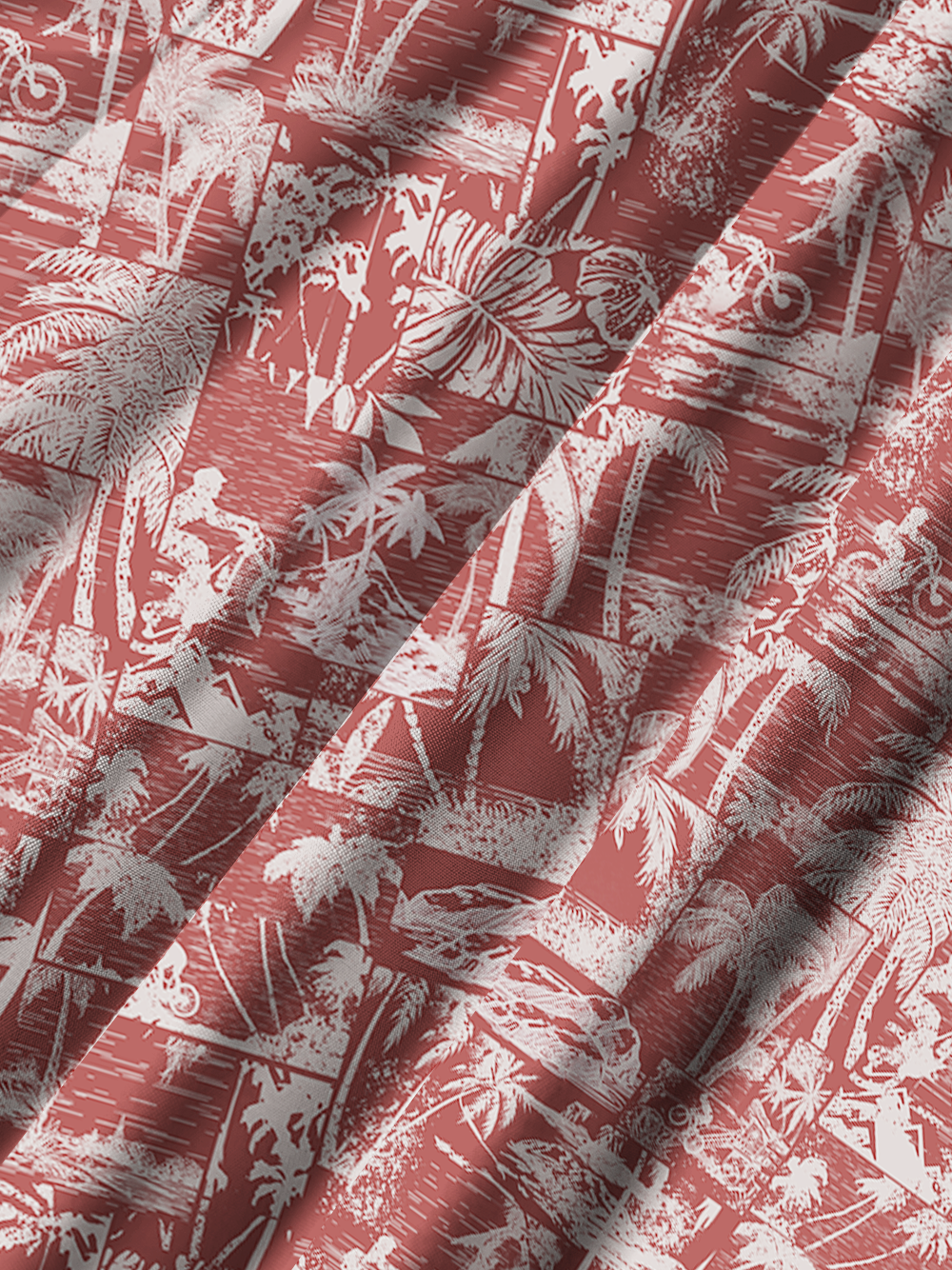 Orionride Island Memories Zipper Pockets Ultra Lightweight Short Sleeves Gravel Shirt