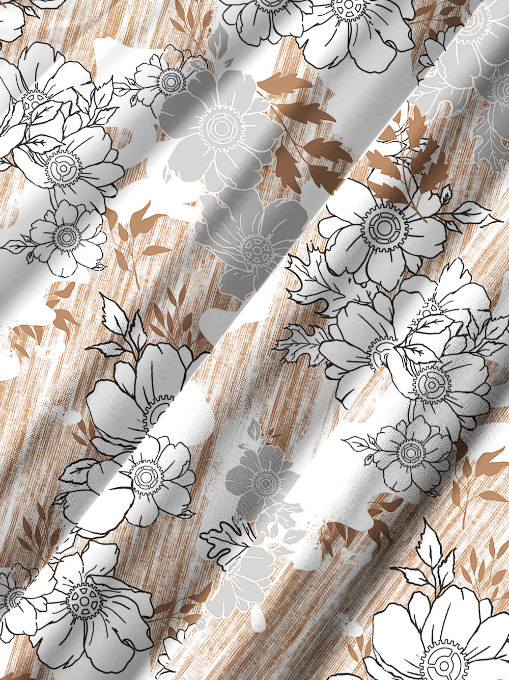 Orionride Gear Flower Stamen Zipper Pockets Ultra Lightweight Short Sleeves Gravel Shirt