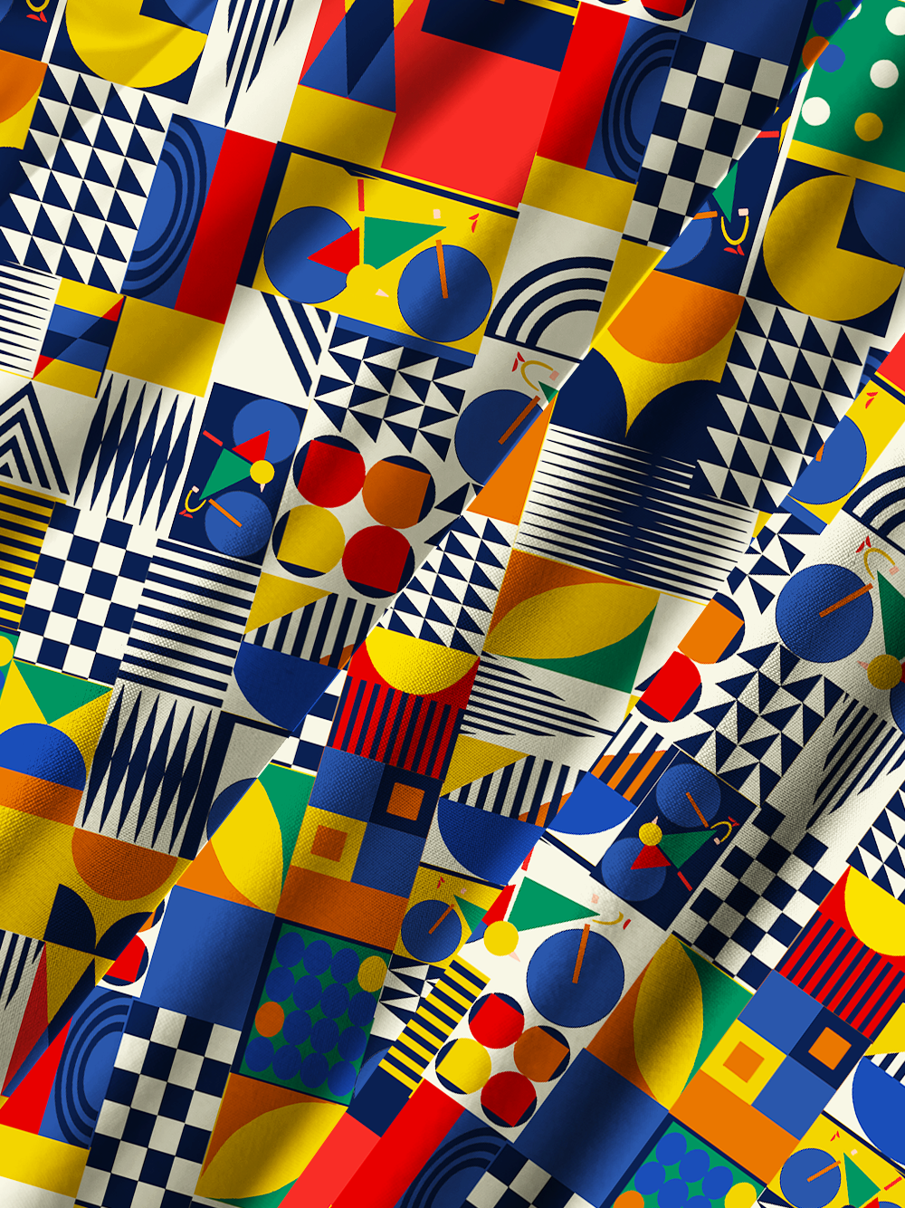 Orionride Geometric Shape Splicing Zipper Pockets Ultra Lightweight Short Sleeves Gravel Shirt