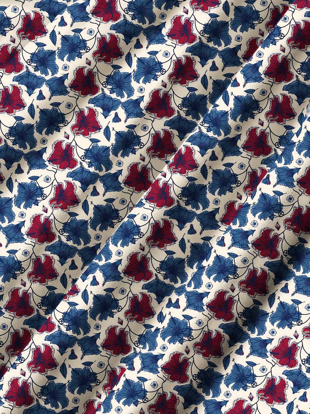 Orionride Otherworldly Flowers Zipper Pockets Ultra Lightweight Short Sleeves Gravel Shirt