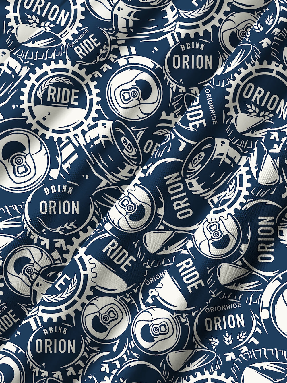 Orionride Riding A Little Drunk Zipper Pockets Ultra Lightweight Short Sleeves Gravel Shirt