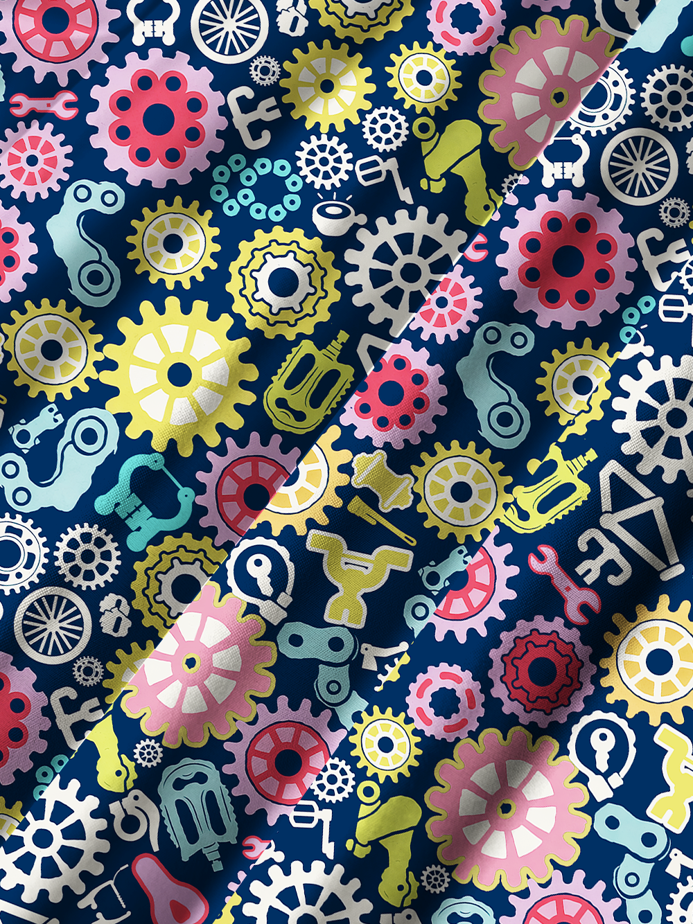 Orionride Colorful Gear Flower Zipper Pockets Ultra Lightweight Short Sleeves Gravel Shirt