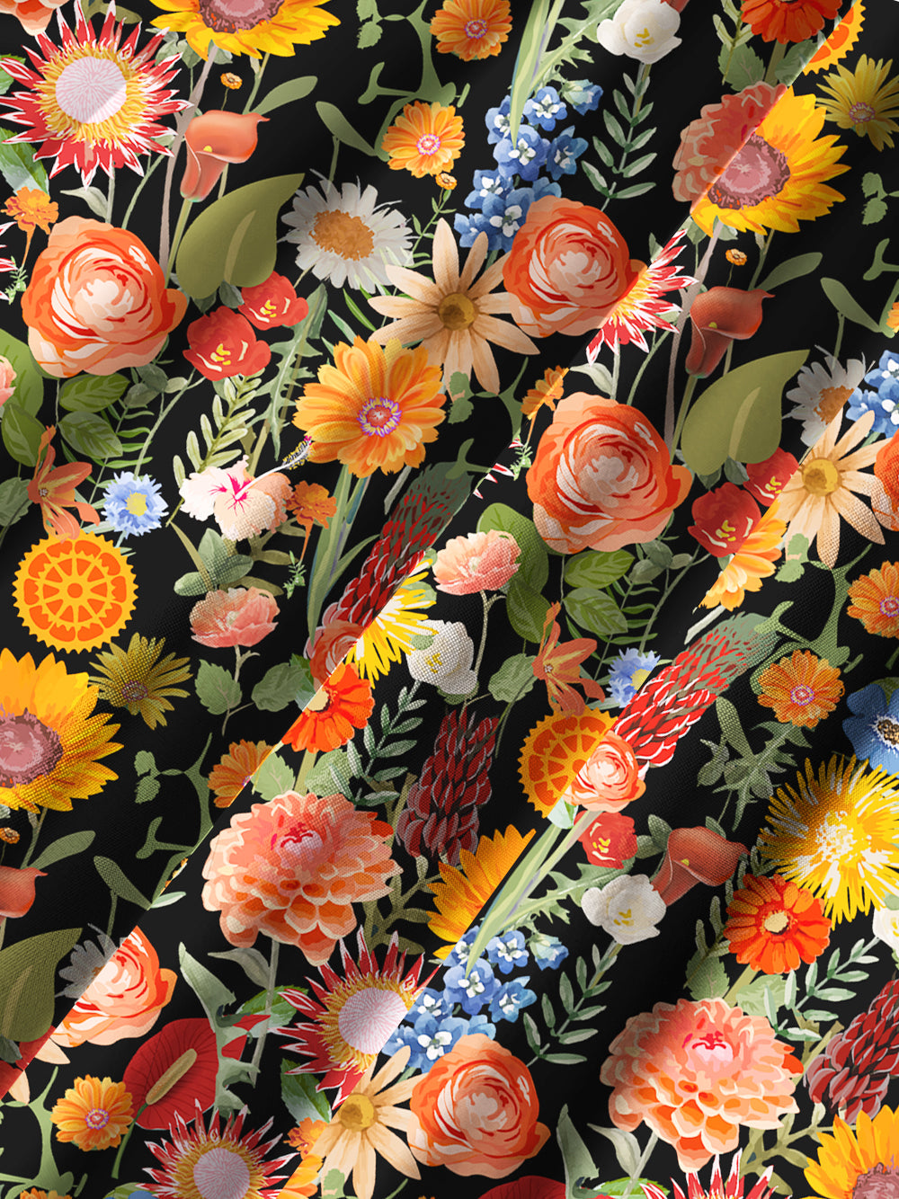 Orionride Dance Of Flowers Ultra Lightweight Short Sleeves Hawaiian shirt