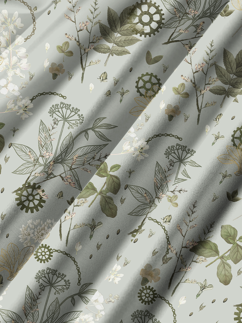 Orionride Withered Leaves Zipper Pockets Ultra Lightweight Short Sleeves Gravel Shirt