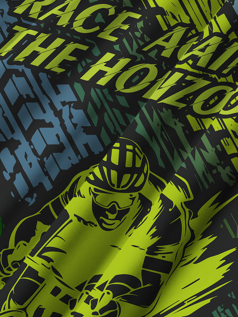 Orionride Race Against The Horizon Zipper Pockets Ultra Lightweight Short Sleeves Gravel Shirt
