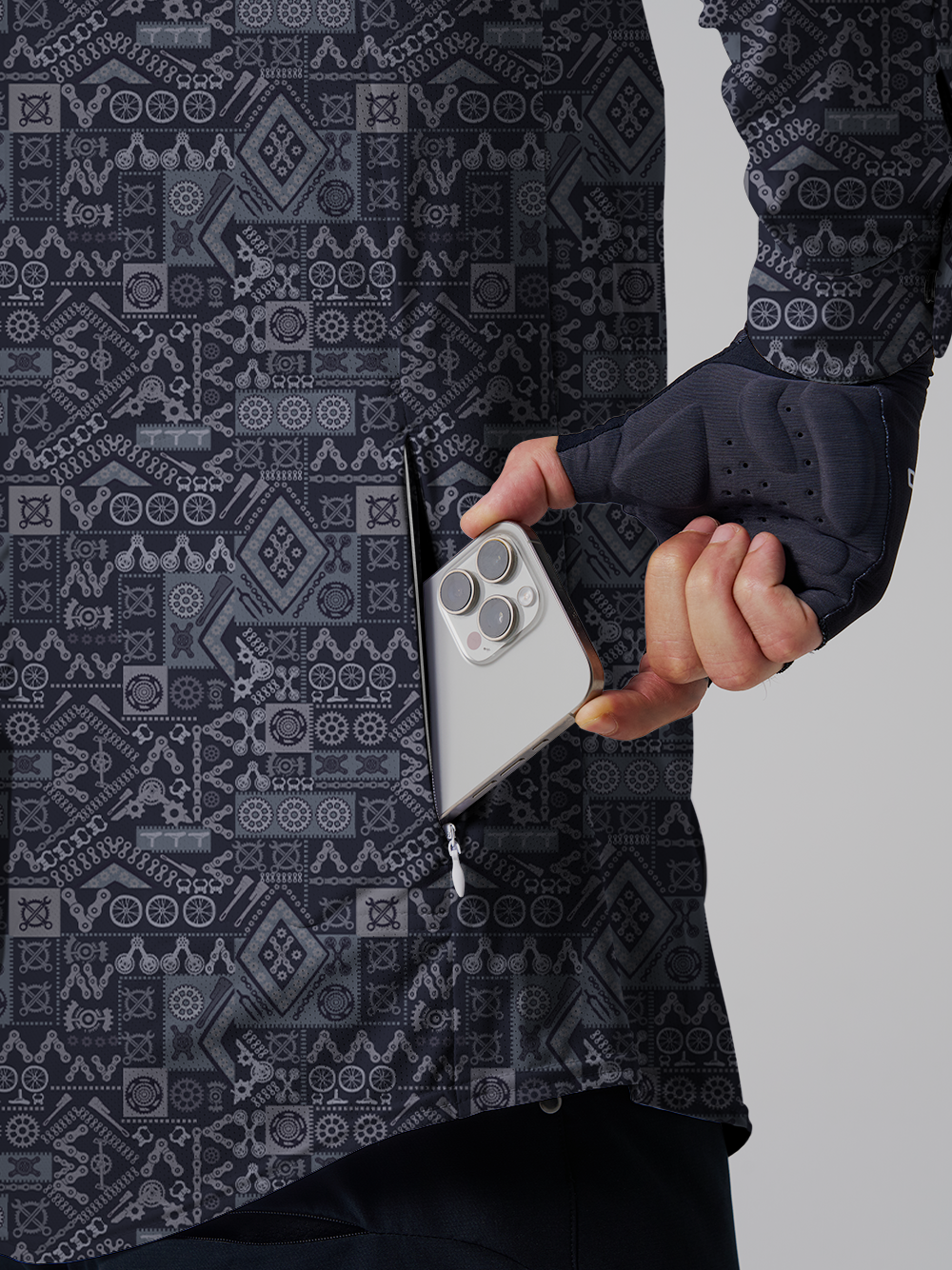 Orionride Parts Market Men's Stretchy Breathable Long Sleeve Gravel Shirt