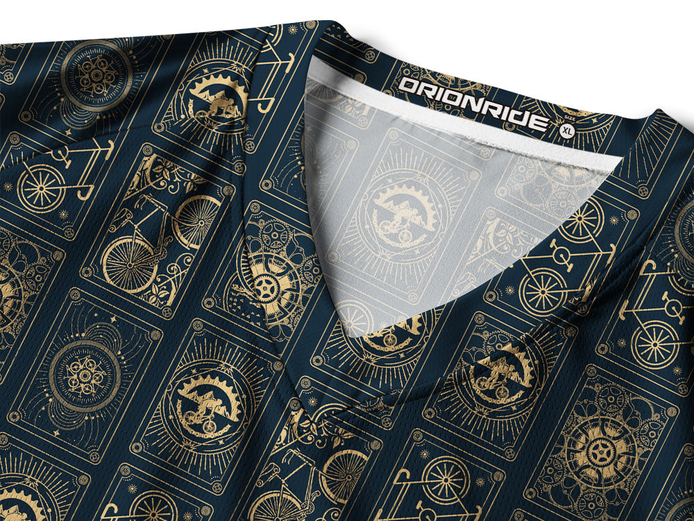 Orionride Bicycle Cards Long Sleeve Downhill Jersey